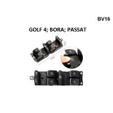 Хромирани копчета за електрически стъкла за Golf 4 Bora VW - BV16 - Sellzone.bg Хромирани копчета за електрически стъкла за Golf 4 Bora VW - BV16